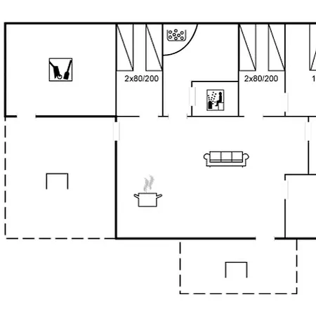Dom wakacyjny Mojag - 900m From The Sea By Interhome *