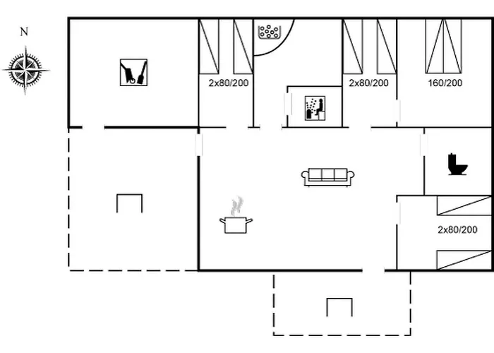 Дом отдыха Mojag - 900m From The Sea By Interhome *